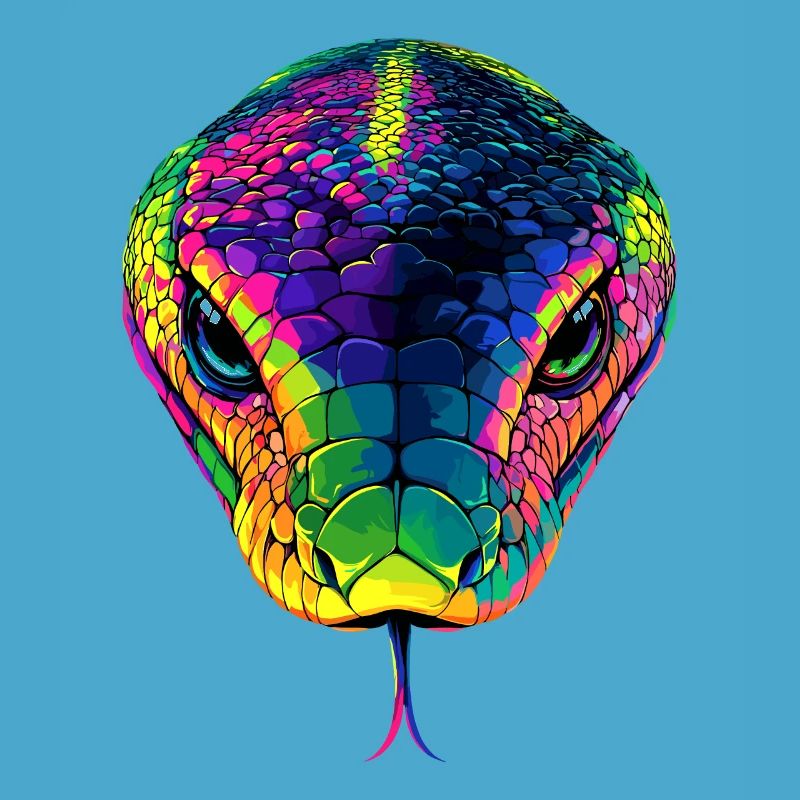 Snake Python Cobra Mamba Rattlesnake Snake