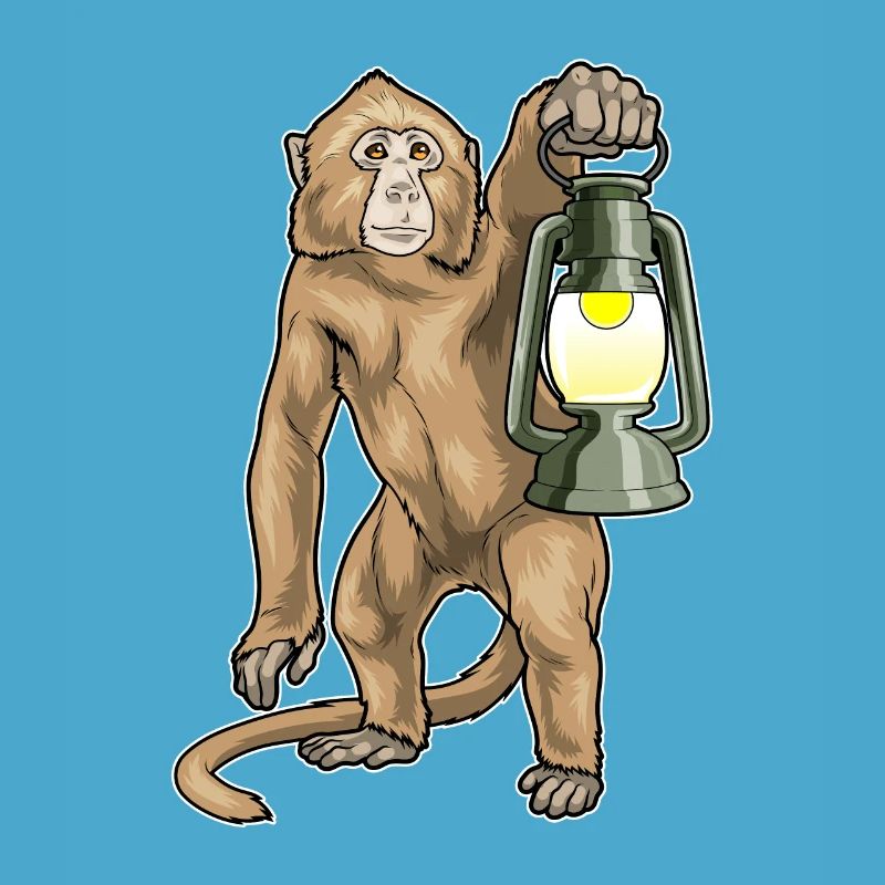 Monkey Lantern