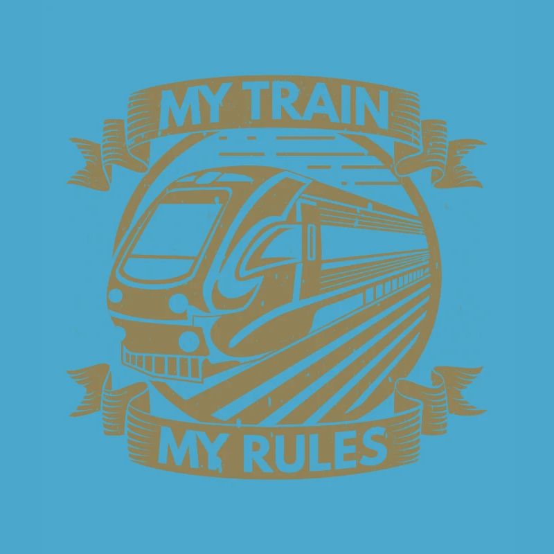 Train driver My train My rules Trainspotting
