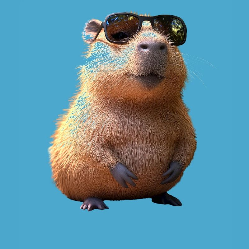 Capybara Be Capy Capybara Funny Capybara