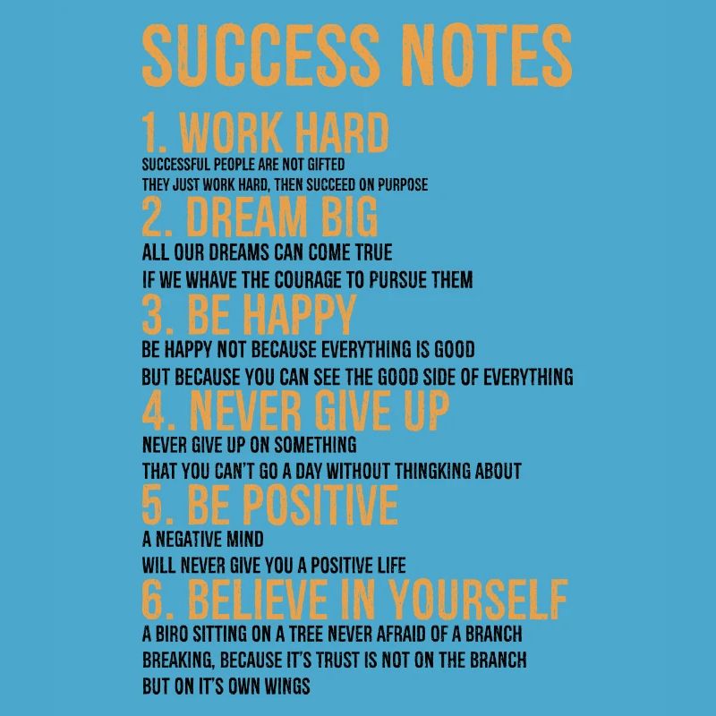 success notes