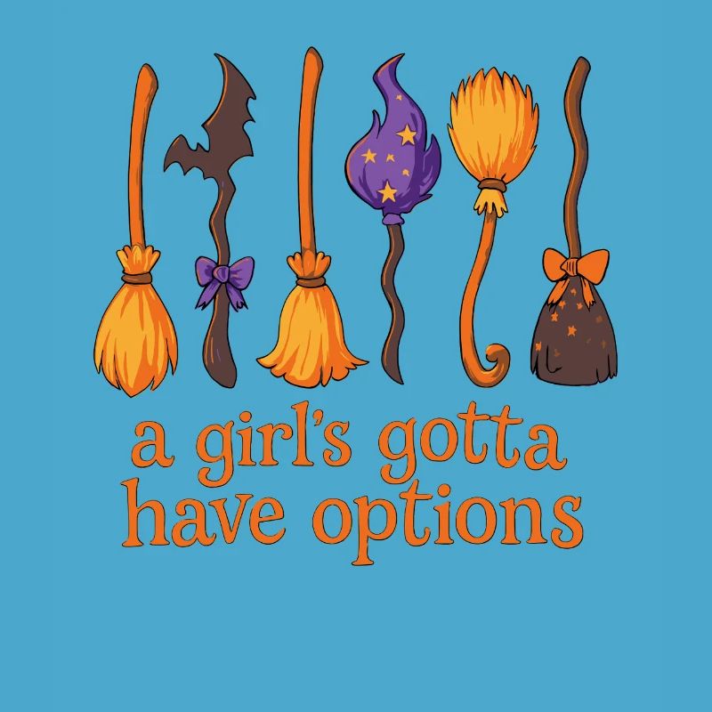 Witch Broomstick Magic Quote Design