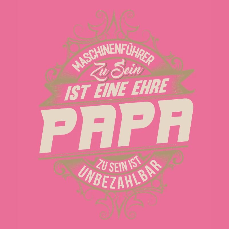 Machine operator dad