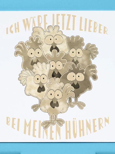 Chickens Saying