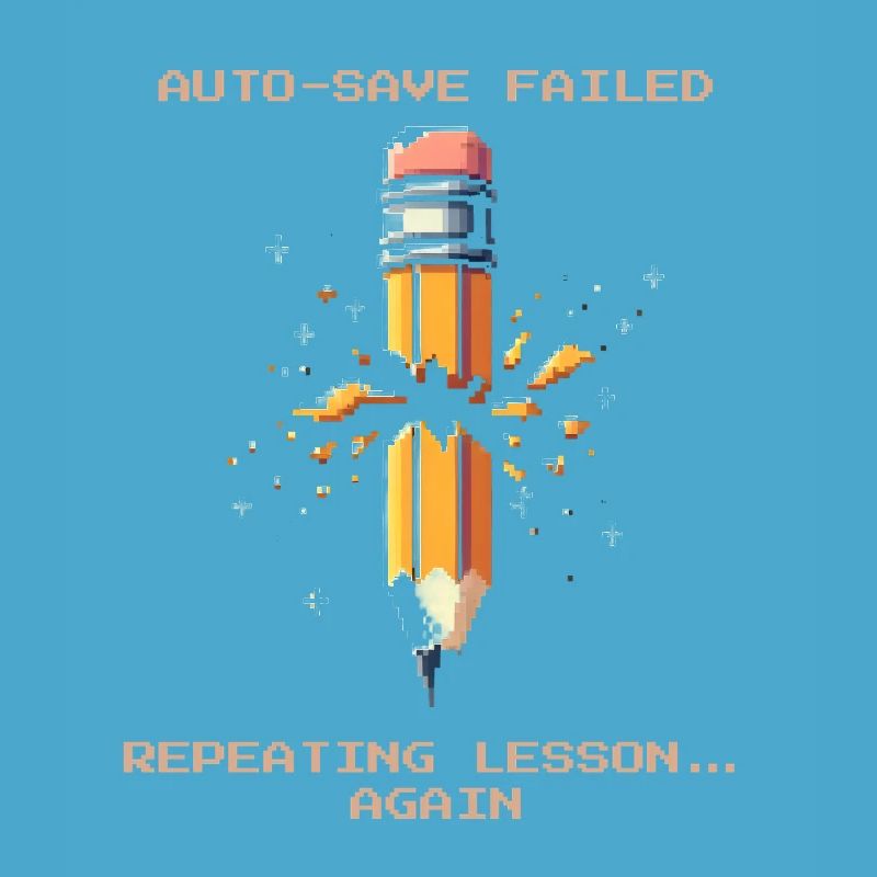Autosave failed | Repeat lesson