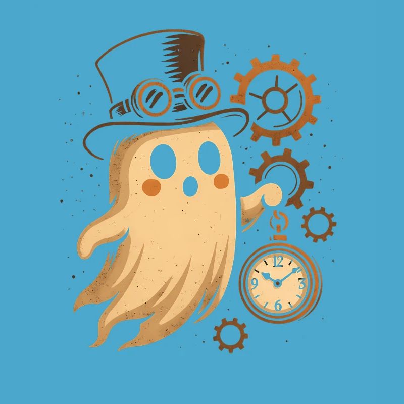 Steampunk Ghost Clockwork