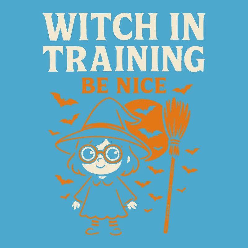 Witch In Training Be Nice Halloween Costume
