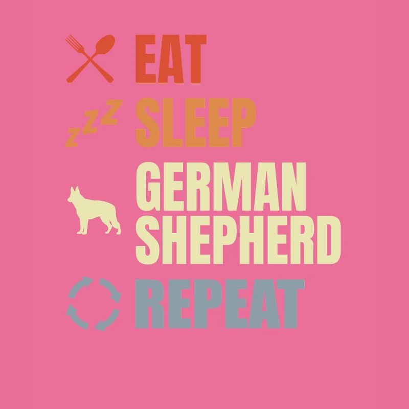 Schäferhund Routine