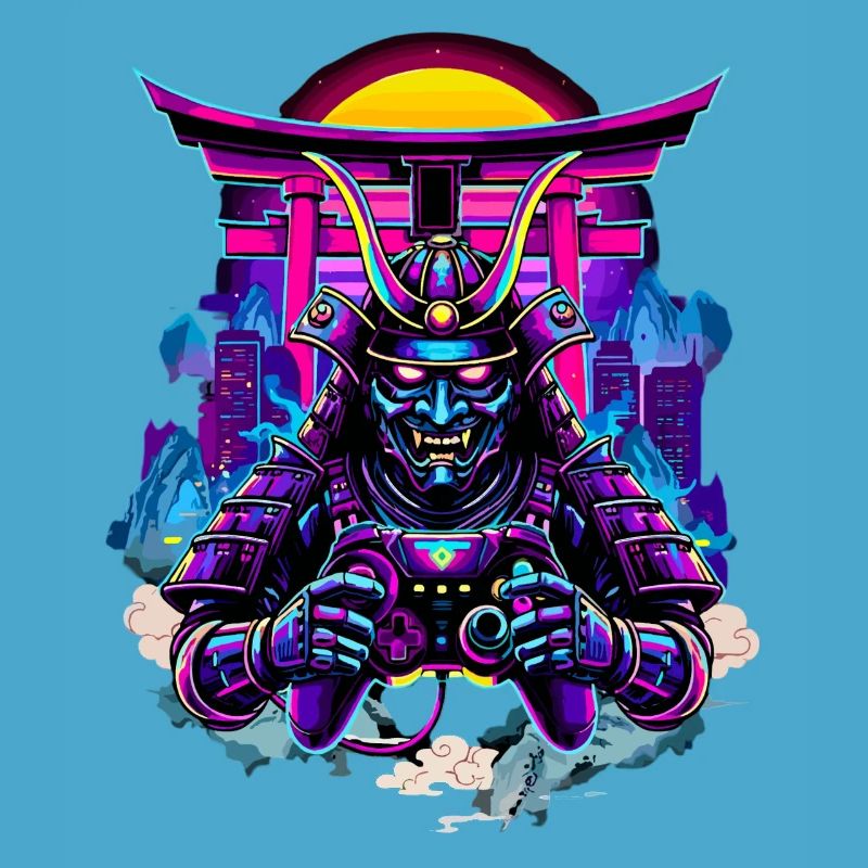 Samurai Mask gaming controller Sythwave gaming