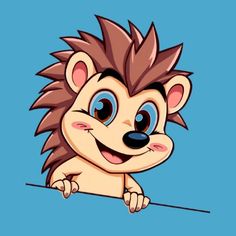 Flinker Igel am Draht