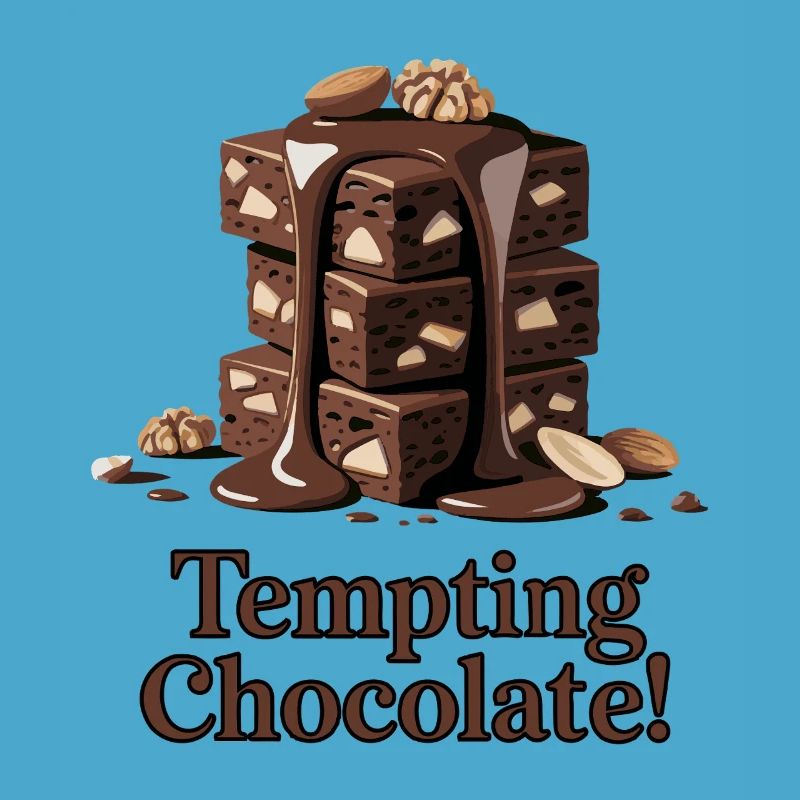 Tempting Chocolate Stack