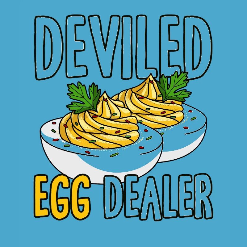 Funny Deviled Eggs Costume Deviled Egg Dad