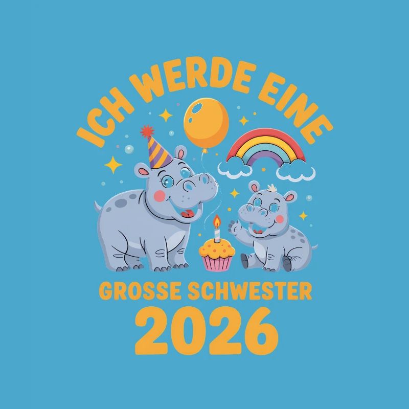 Ich werde eine grosse Schwester 2026 Hippo