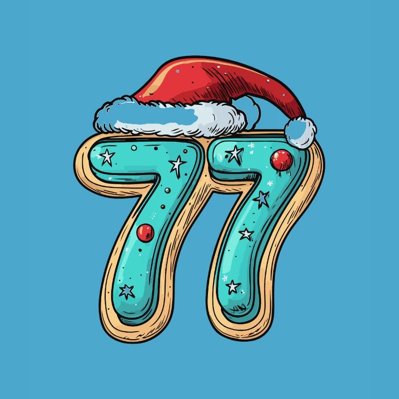 77 Numéro Cookie Noël