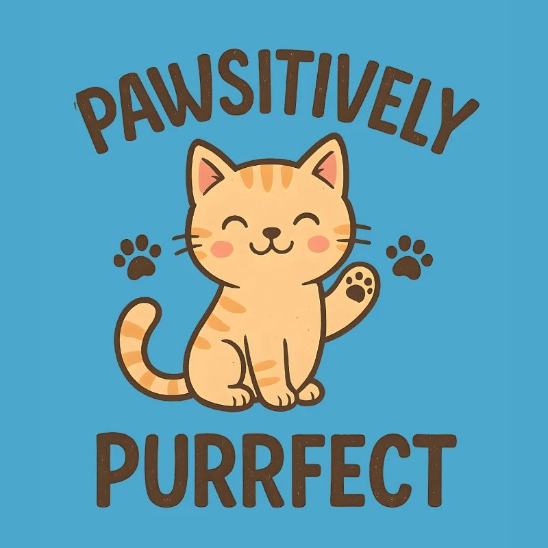 Conception Pathsitively Purrfect Cat