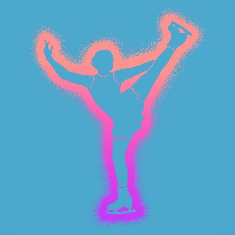 Eiskunstläuferin Eislaufen Mädchen Eiskunstlauf