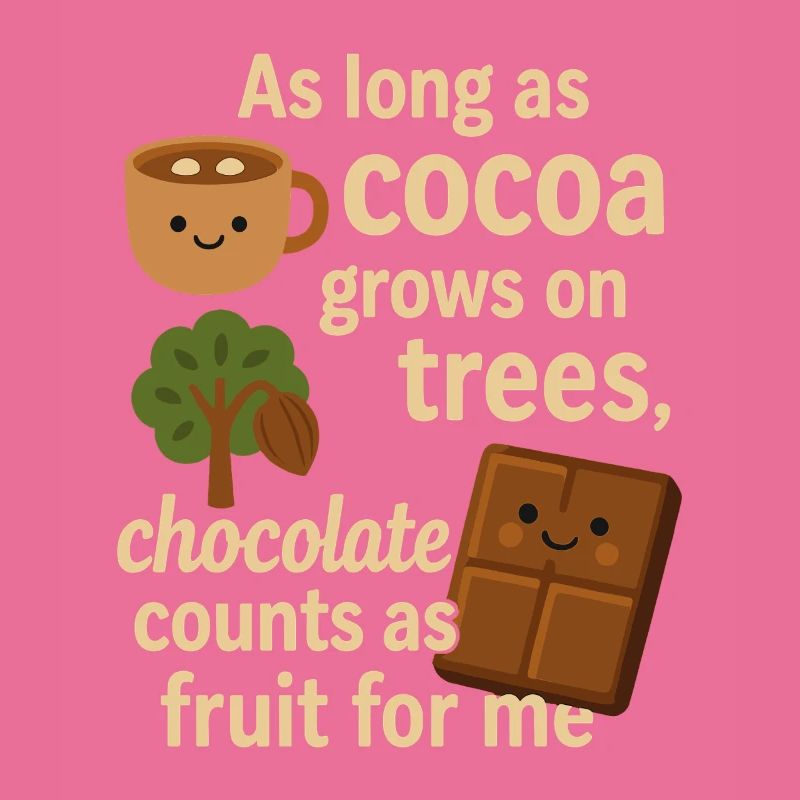 Le chocolat compte comme un fruit – drôle de dicton du cacao