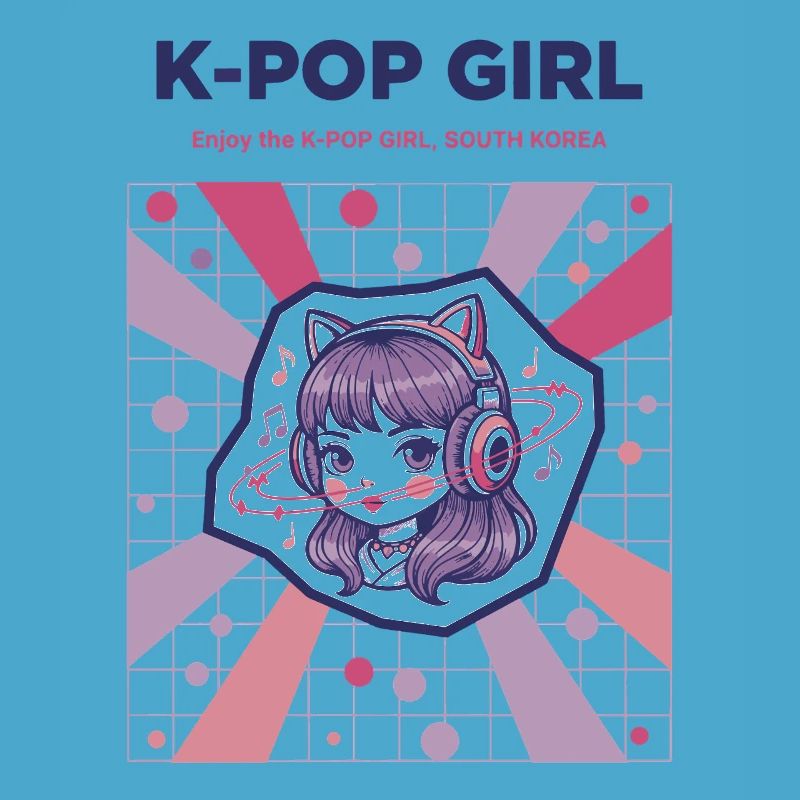 Fille K-Pop Profite de la Fille K-Pop Corée du Sud Coréenne