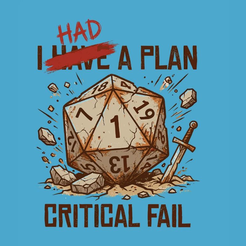 Échec critique – J’avais un plan cube