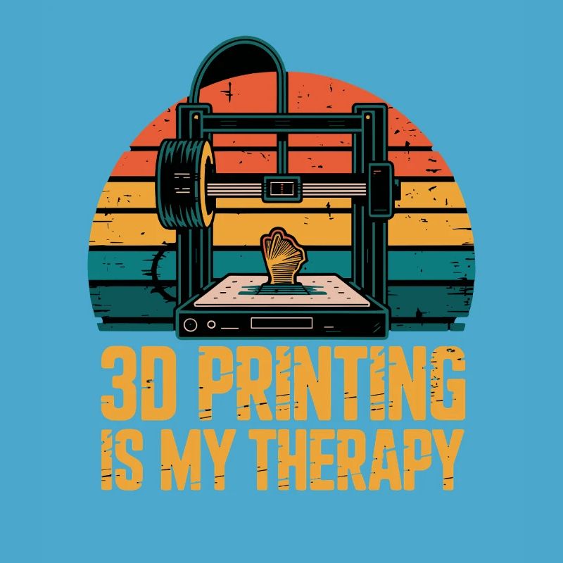 3D Printing Is My Therapy Retro 3D Printer Maker