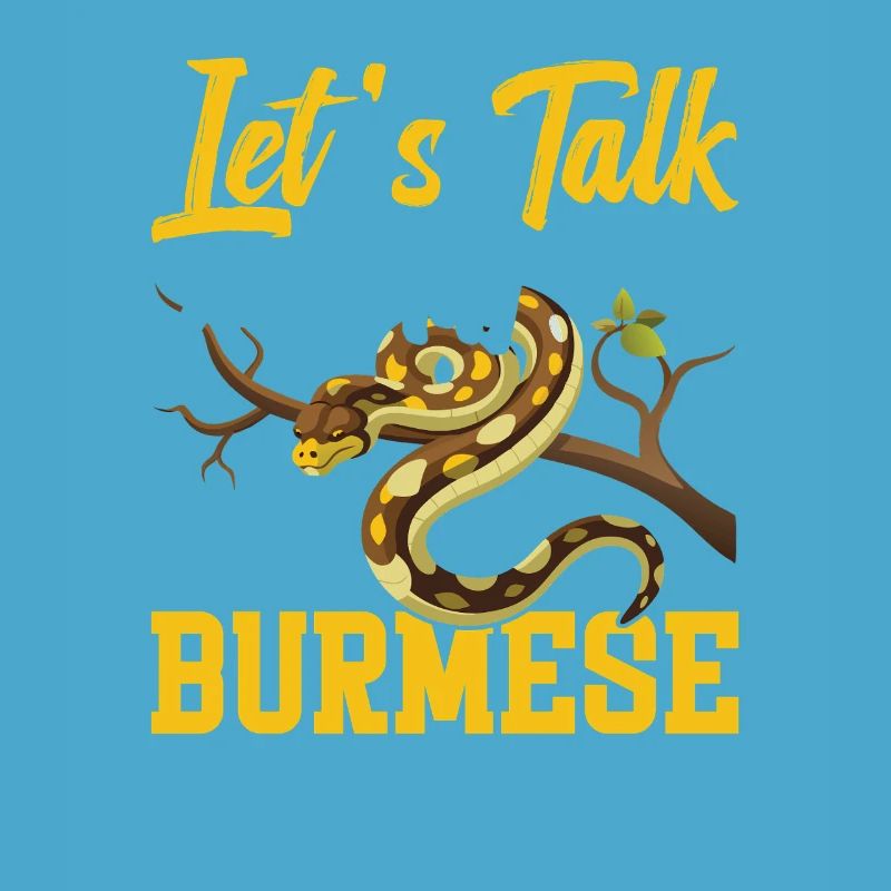 Burmesischer Python-Besitzer Schlangenterrarium Hide Python