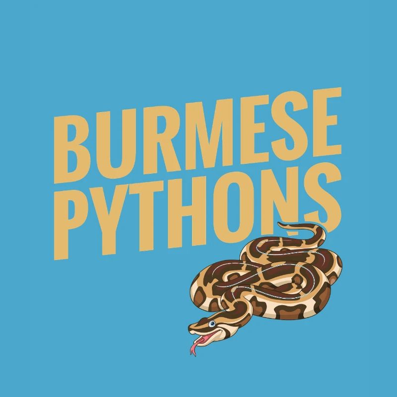 Burmesischer Python-Stoff Reptilien-Foos-Schlangenbesitzer