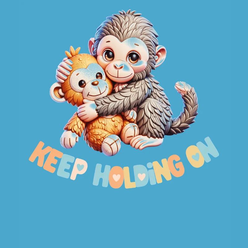Hugging Monkeys Keep Holding