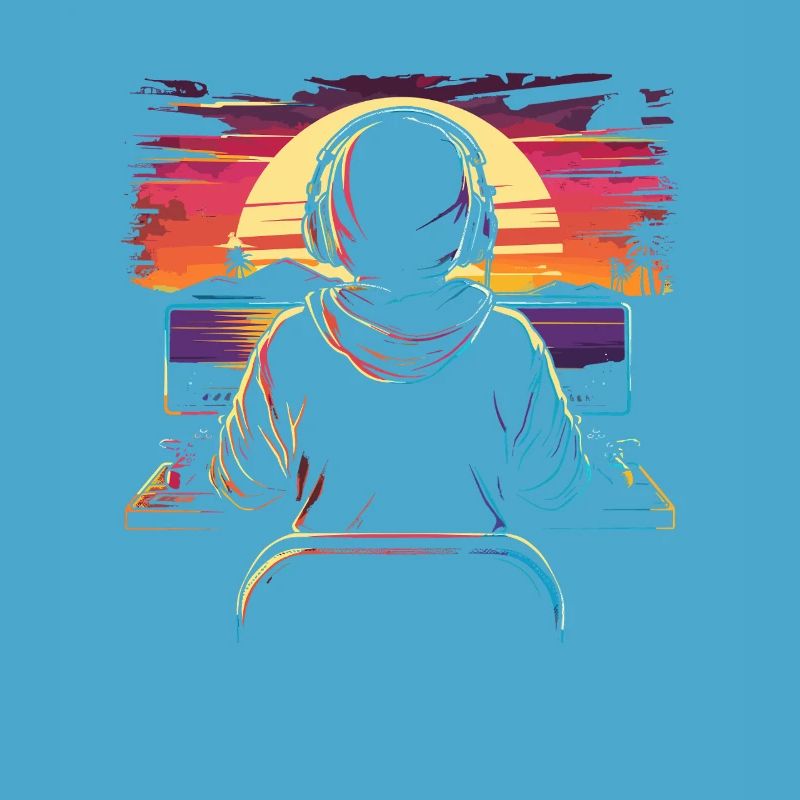 Gamer Synthwave