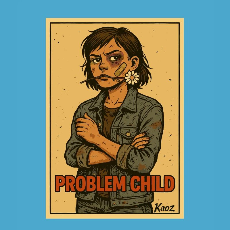 Affiche Problem Child Daisy Rebel