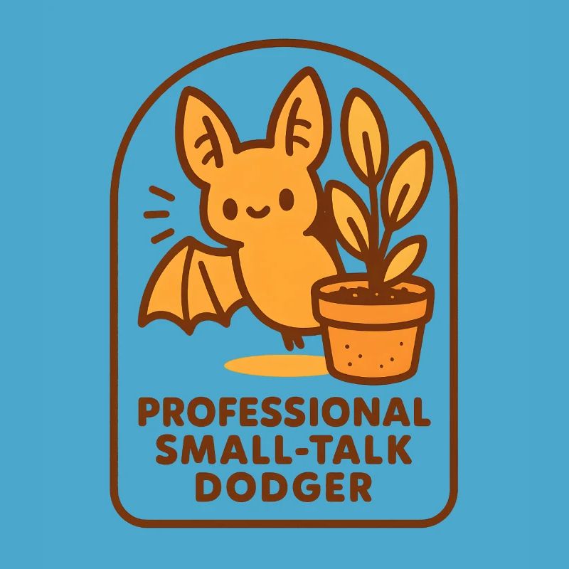 Small talk avoiders | Bat Humor
