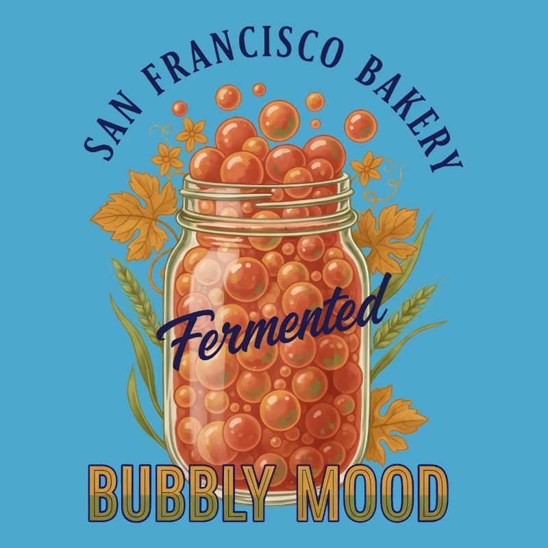 Sourdough Bread Baking Fermented Bubbly Mood