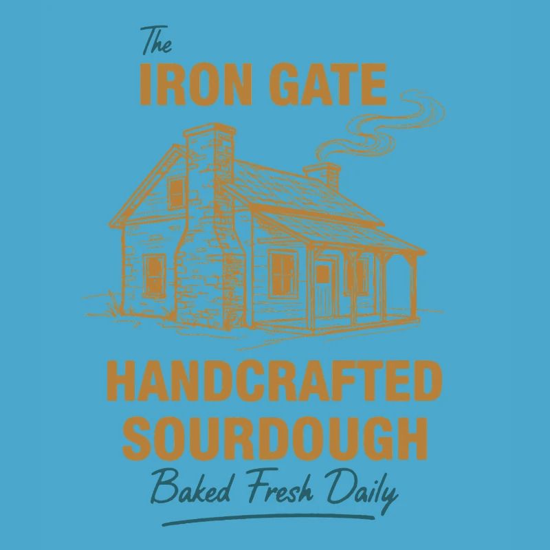 sourdough Bread Baking Iron Gate Handcrafted