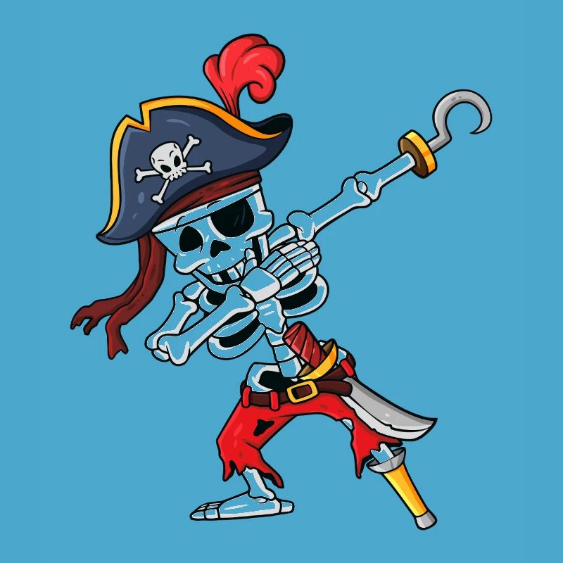 Pirate Skeleton Hook Strike