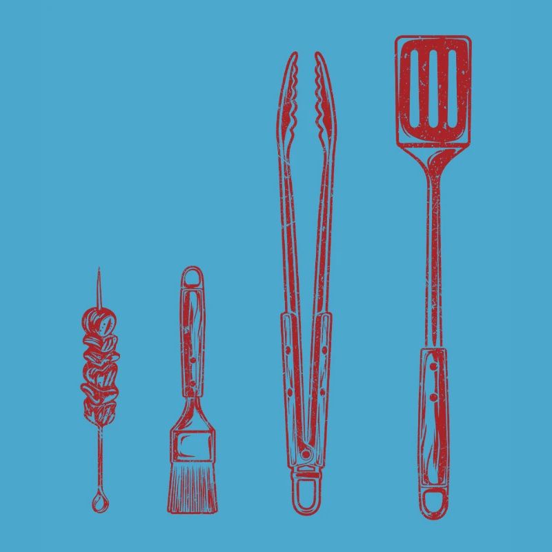 Outils de barbecue Grill US Flag Pitmaster