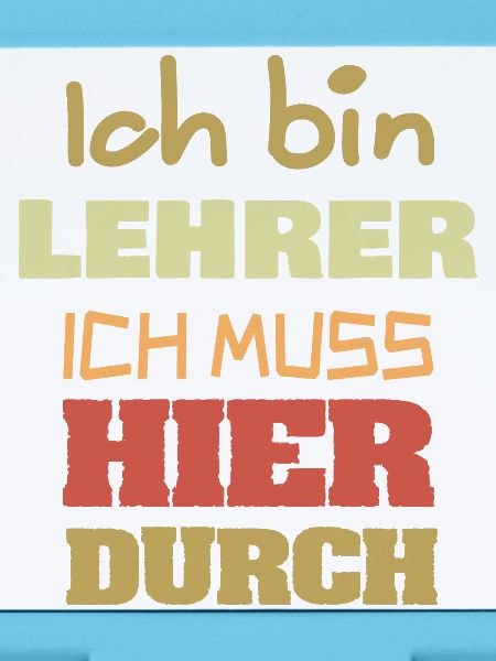 Geschenk für Lehrer