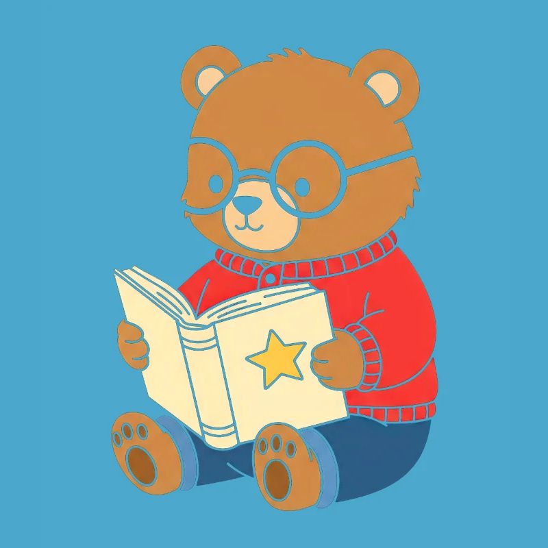 Bärchen liest Sternenbuch