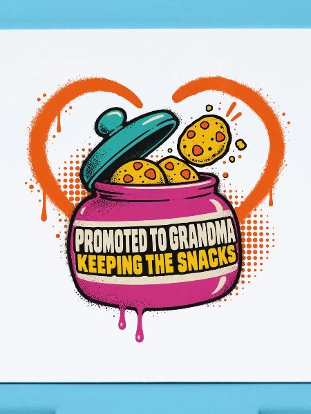 Oma-Status: Snacks bewachen
