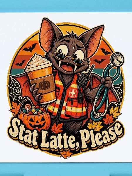 Fledermaus-Notfall Latte