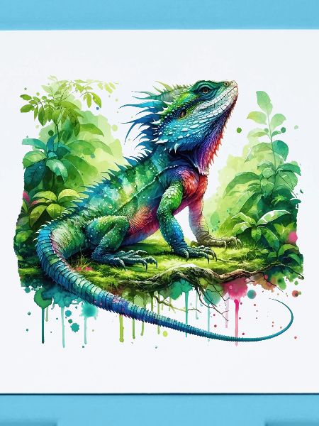 Chinesische Wasseragame Geschenk