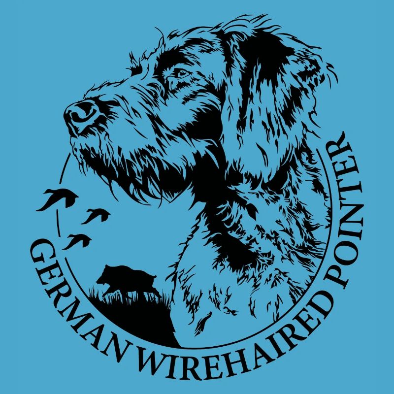 GERMAN WIREHAIRED POINTER Wilsigns Jagdhunde dog
