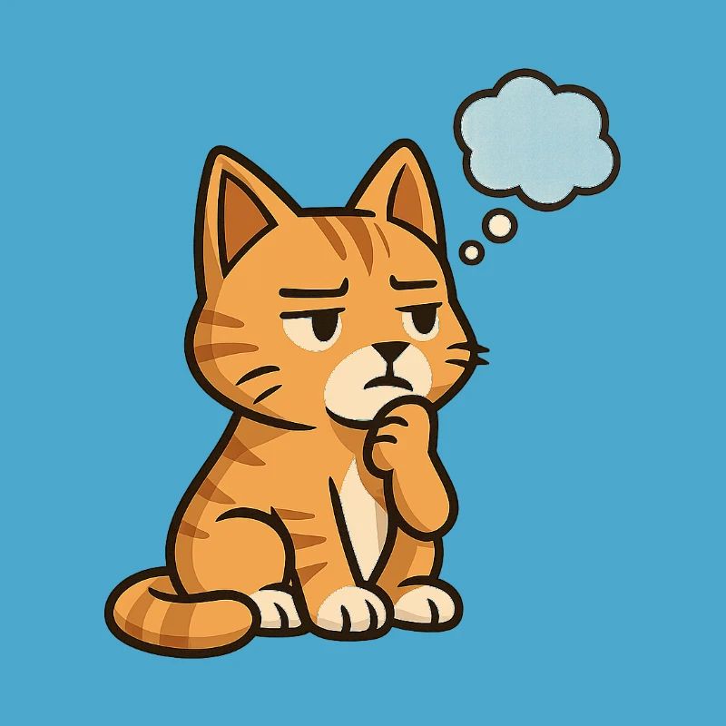Chat-Réfléchi