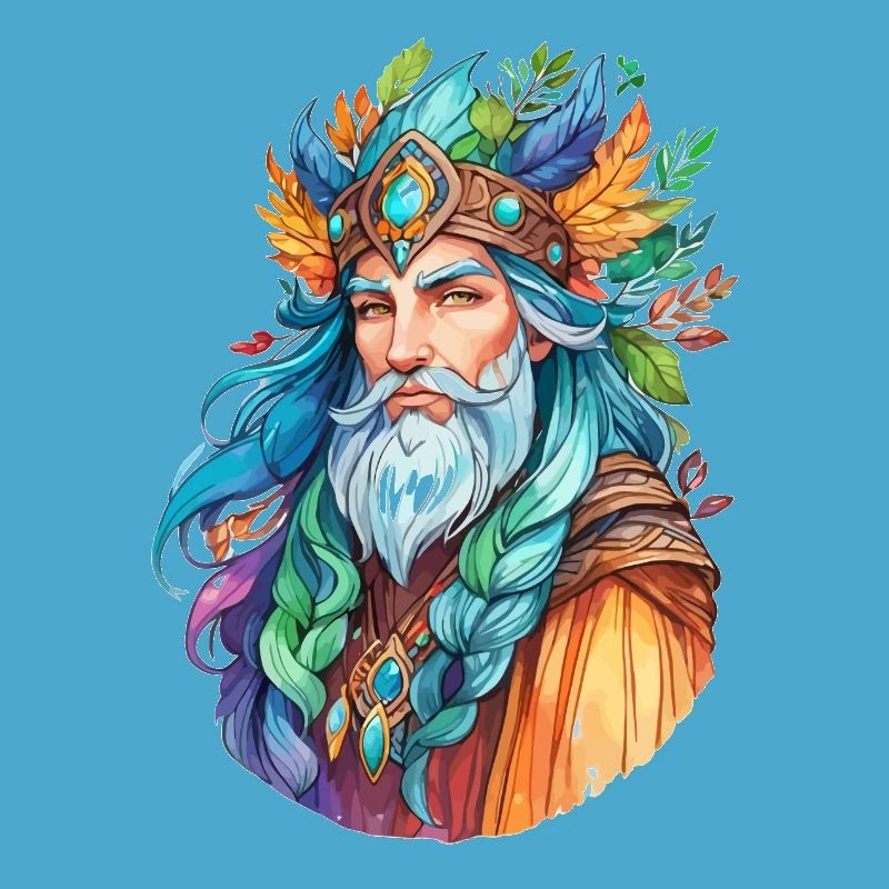 Aquarelles de druide
