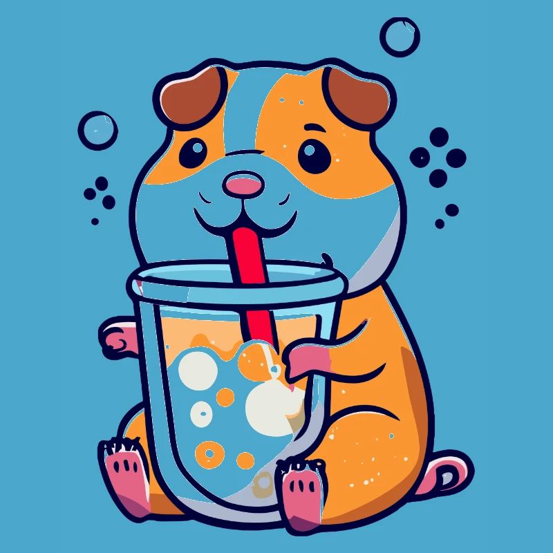 Bubbletea Hamster Geschenk