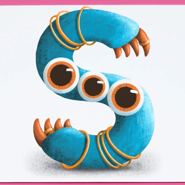 Buchstabe "S"