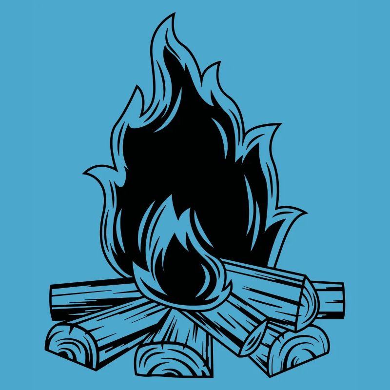 campfire flame icon