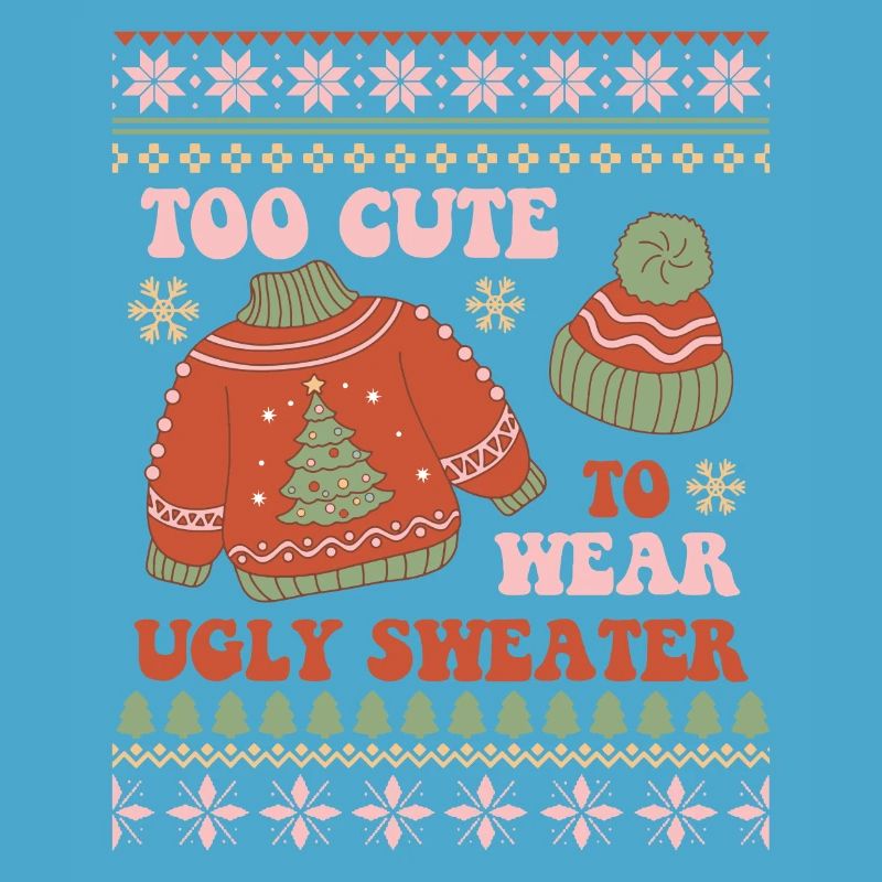 Pull de Noël moche
