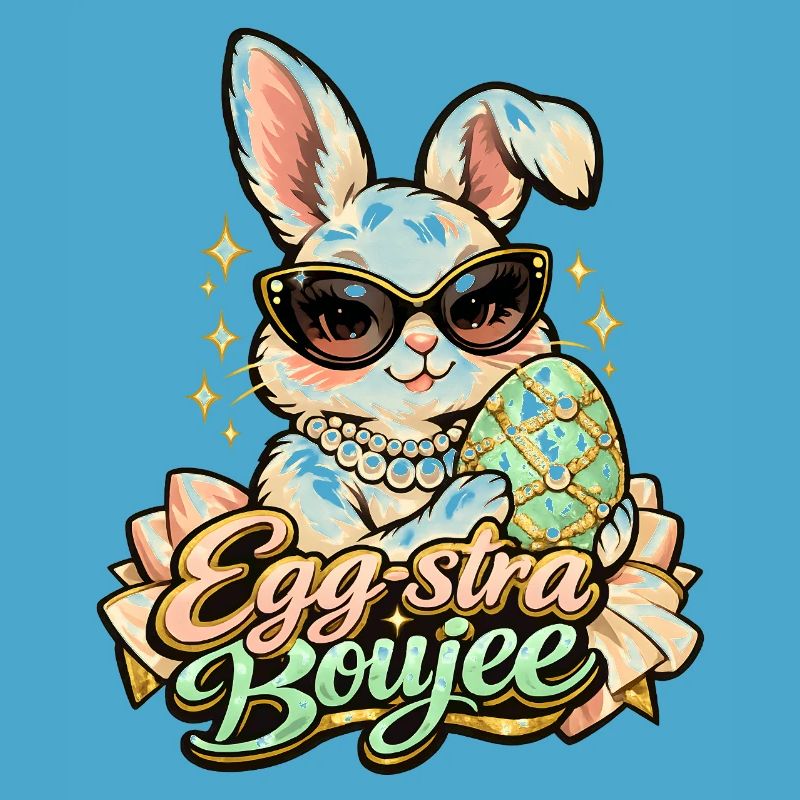 Egg-stra Boujee Easter Bunny Easter