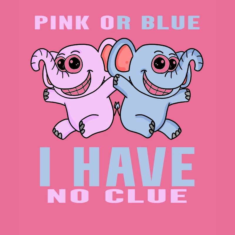 Pink oder Blau