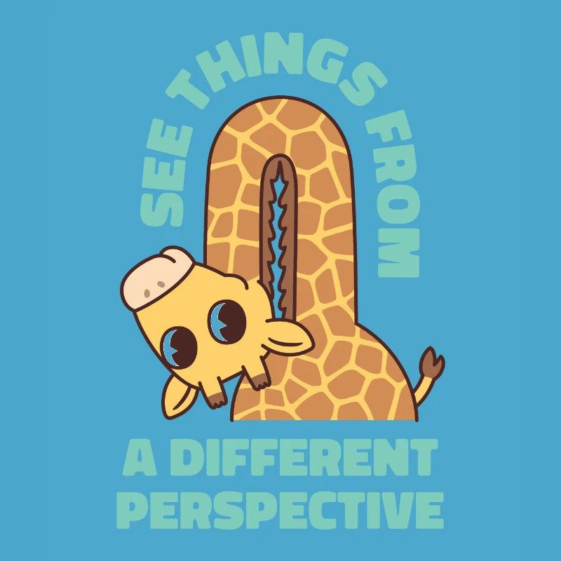 Giraffe See Things From A Different Perspective