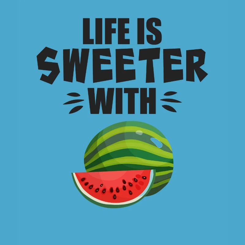 La vie est plus douce avec la pastèque